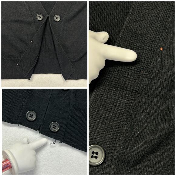 3pc Outfit Womens 6 Athleta Paper Bag Shorts & TopShop Flowy Crop Puma M Sweater - Picture 9 of 16